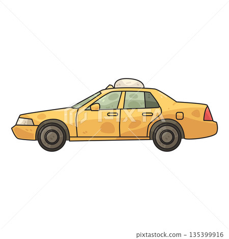 illustration of Taxi 135399916
