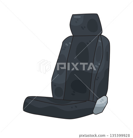 illustration of Car Seat 135399928