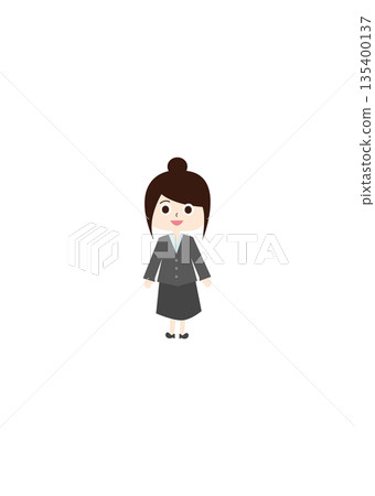 身穿制服的辦公室職員 身穿制服的辦公室職員 135400137