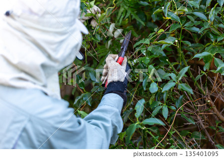 Garden maintenance gardener Garden maintenance gardener 135401095