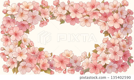 春季花卉裝飾框,圓形邊框,花卉背景,白色背景模板,自然風格,活動訊息 春季花卉裝飾框,圓形邊框,花卉背景,白色背景模板,自然風格,活動訊息 135402590