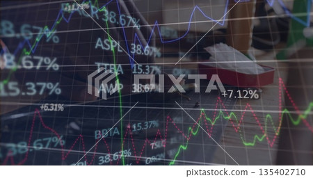 charts, business, man 135402710