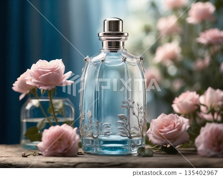 bottle, cologne, aromatherapy 135402967