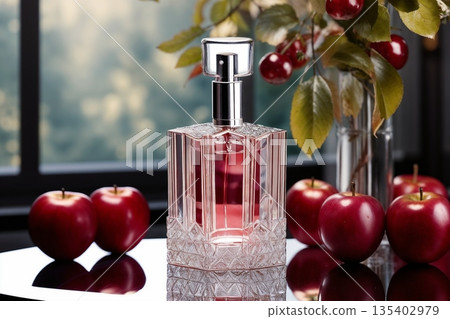 bottle, cologne, aromatherapy 135402979