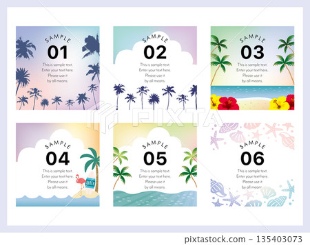 熱帶海洋框架套裝 135403073