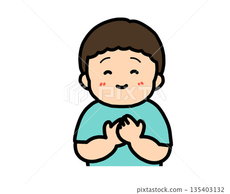 Reassuring Asian boy Reassuring Asian boy 135403132