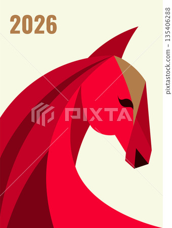 Chinese New Year of the horse 2026 135406288