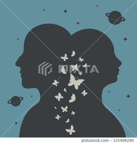 Soulmate concept 135406290