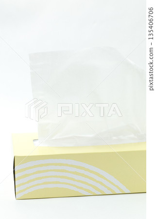 Tissue, box tissue, hay fever, daily necessities, tissue paper, daily necessities, everyday items 135406706