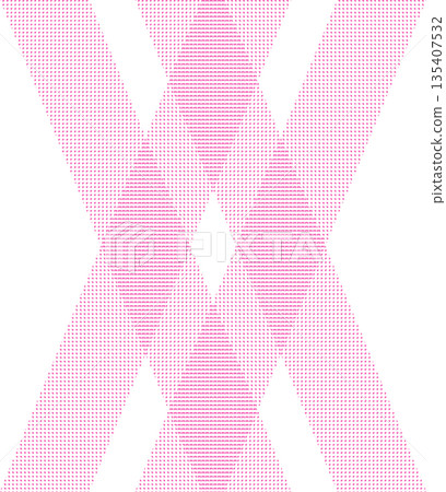 Pink triangular dot bias check pattern background illustration Pink triangular dot bias check pattern background illustration 135407532