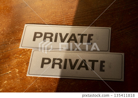 private writing on grey plates private writing on grey plates 135411818