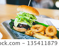 Delicious hamburgers 135411879