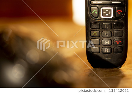 concept of dumb phone concept of dumb phone 135412031
