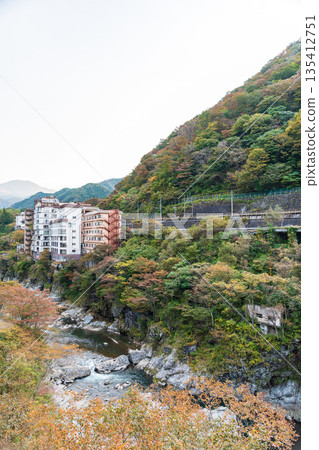 Kinugawa Onsen, Nikko City, Tochigi Prefecture Scenery around Kinugawa Onsen 135412751