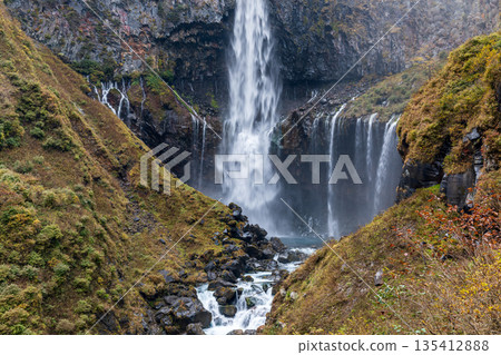 Scenery around Kegon Falls, Chuguji Shrine, Nikko City, Tochigi Prefecture 135412888