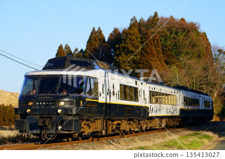 阿蘇特快列車經過阿蘇！ 135413027