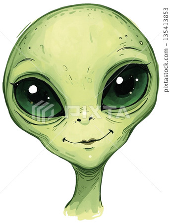 綠色外星人 135413853