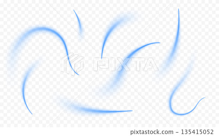 Snow ice swirl  135415052