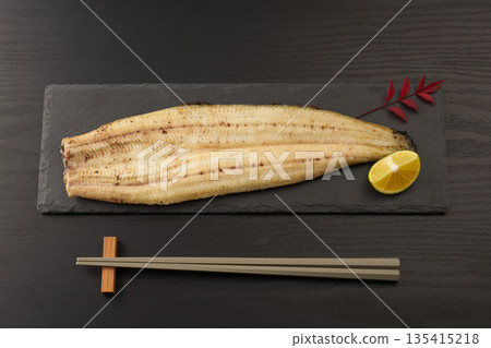 Grilled eel image 135415218
