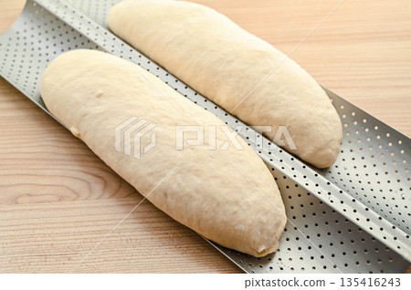 麵團第二次發酵後 麵團第二次發酵後 135416243