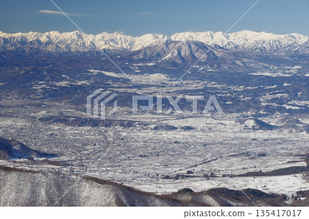 View of the Northern Alps from Ryuo Ski Park View of the Northern Alps from Ryuo Ski Park 135417017