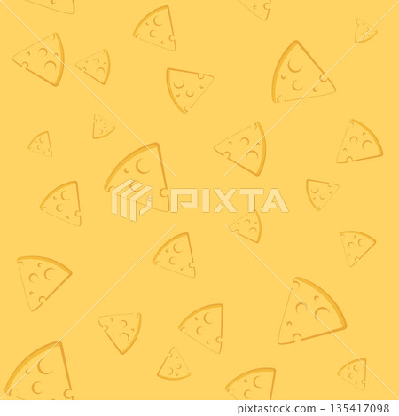 a cheese pattern seamless back with slices a cheese pattern seamless back with slices 135417098