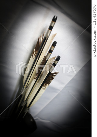 Arrows used in Kyudo Arrows used in Kyudo 135417576