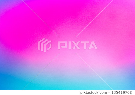 Vibrant Pink to Blue Gradient with Soft Edges 135419708