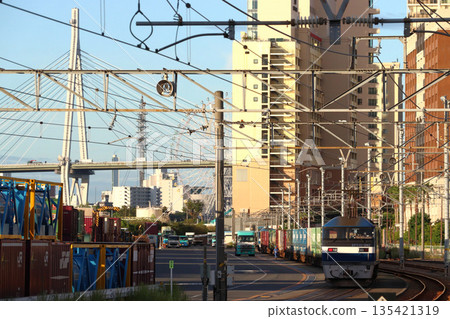 Yumesaki Line: Ajigawaguchi Station (Konohana Ward, Osaka City, Osaka Prefecture) 135421319