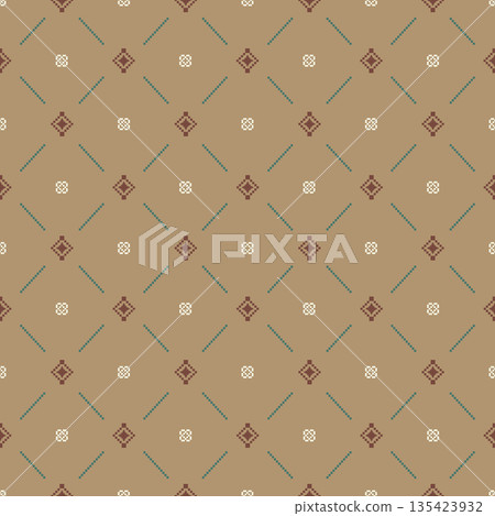 seamless pattern with shapes Monogram On Light Brown Background with Green and Dark Brown. Minimal Classy Repeat decoration for wallpaper backdrop packaging branding luxury elegance with mocha mousse seamless pattern with shapes Monogram On Light Brown Background with Green and Dark Brown. Minimal Classy Repeat decoration for wallpaper backdrop packaging branding luxury elegance with mocha mousse 135423932