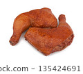 Smoked chicken thighs 135424691