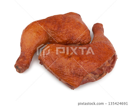 Smoked chicken thighs Smoked chicken thighs 135424691
