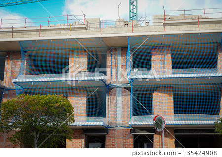 Apartment under construction 135424908