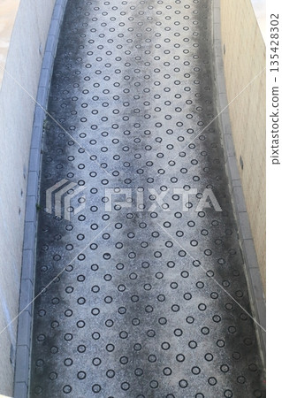 Image of ramp road (vacuum concrete) Image of ramp road (vacuum concrete) 135428302