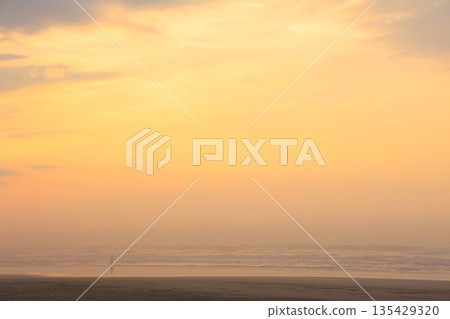 beautiful beach sunrise beautiful beach sunrise 135429320