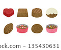 Chocolate Valentine's Day illustration 135430631