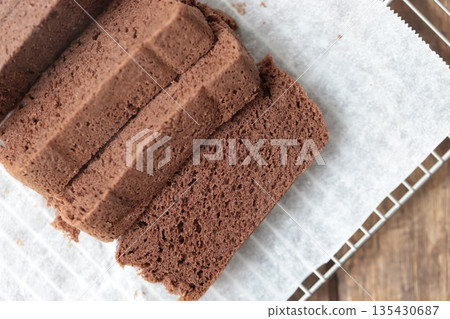 無麩質甜點：豆渣粉蒸巧克力蛋糕 135430687