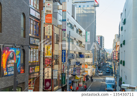 東京城市景觀：八王子站北口 135430711