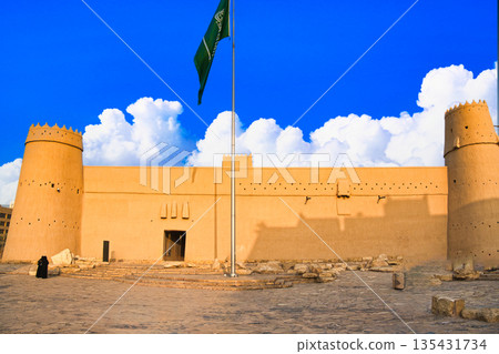 View of Masmak Fort in Riyadh View of Masmak Fort in Riyadh 135431734