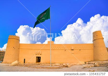 View of Masmak Fort in Riyadh 135431737