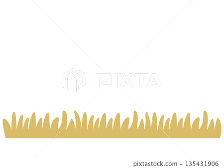 枯草的簡單插圖 枯草的簡單插圖 135431906
