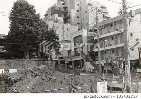 Tokyo scenery around 1980 135432717