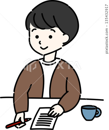 寫一封信的男人 135432917