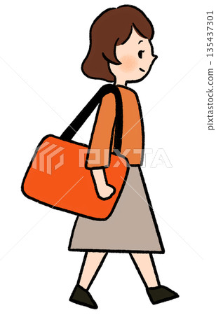 Walking Women 135437301