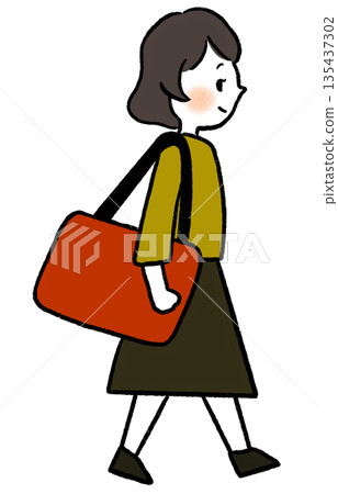 Walking Women 135437302