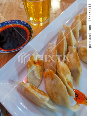 Fried dumplings Fried dumplings 135437411
