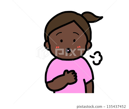 A relaxing black girl 135437452