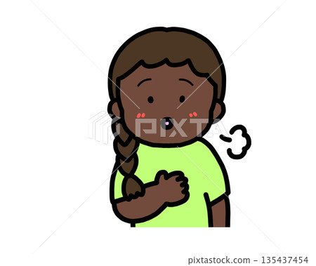 A relaxing black girl 135437454