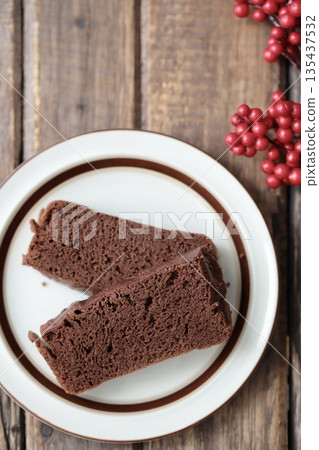 無麩質甜點：豆渣粉蒸巧克力蛋糕 135437532