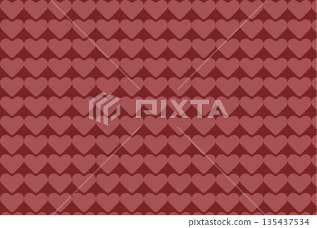 A cute heart background inspired by chocolates for Valentine's Day 135437534